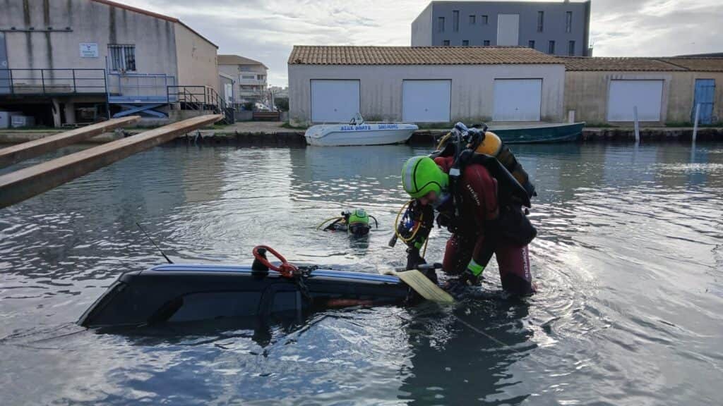 Hérault : une voiture tombe dans le canal de Palavas-les-Flots