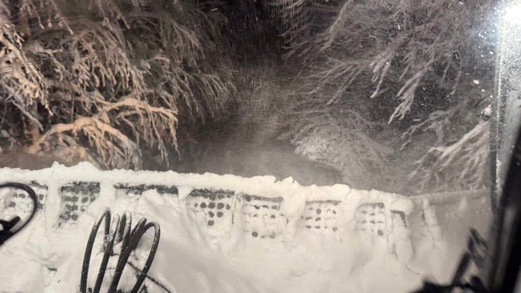 Météo : en direct de la station de ski Alti Aigoual à bord de la dameuse  !