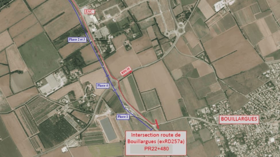 Gard : une voie verte en construction entre Bouillargues et Nîmes