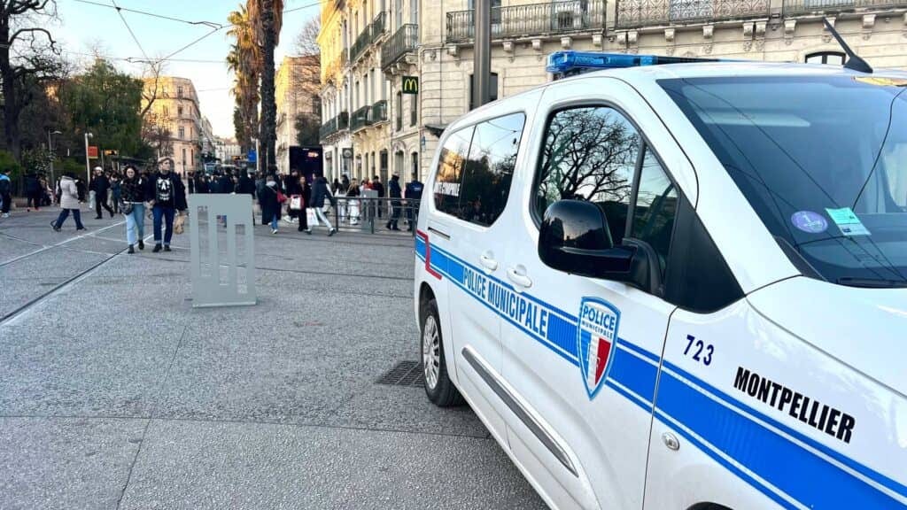 Police municipale Montpellier. Linda Mansouri / InfOccitanie