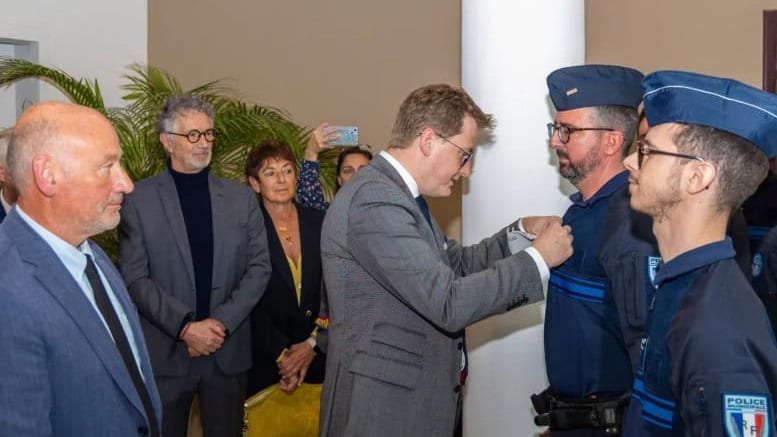 Hérault : deux policiers honorés pour acte de courage et de dévouement à Castelnau-le-Lez