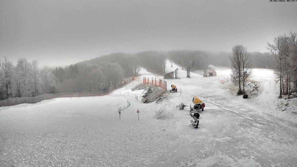 Gard : il a neigé à l’Aigoual la nuit dernière, découvrez les images