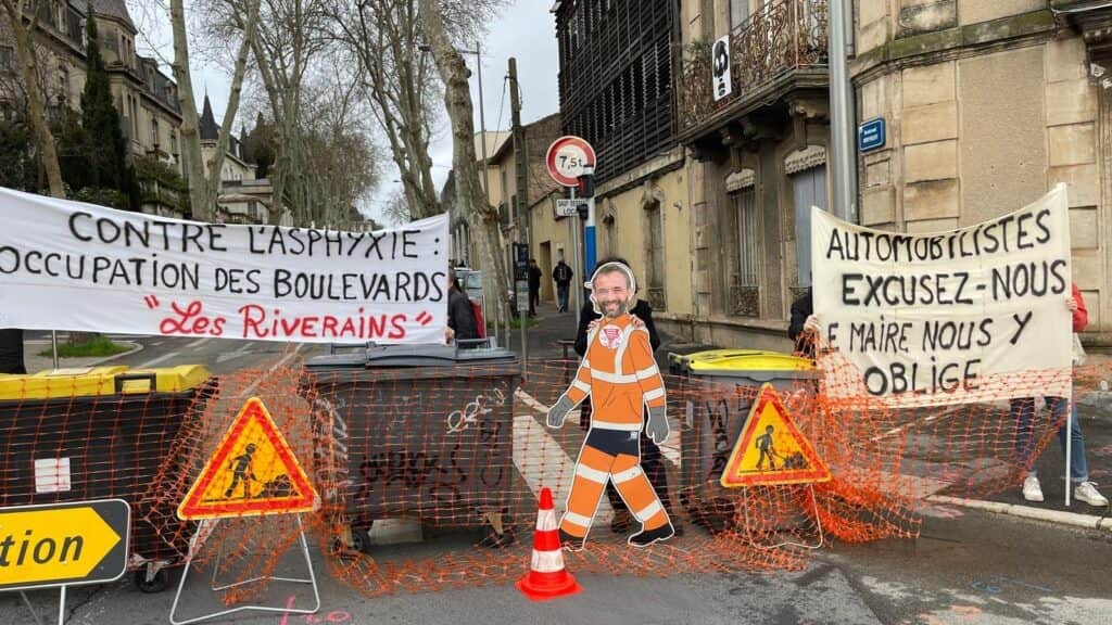 Montpellier : « nous sommes complètement invisibles », nouveau blocage des riverains des 4 Boulevards