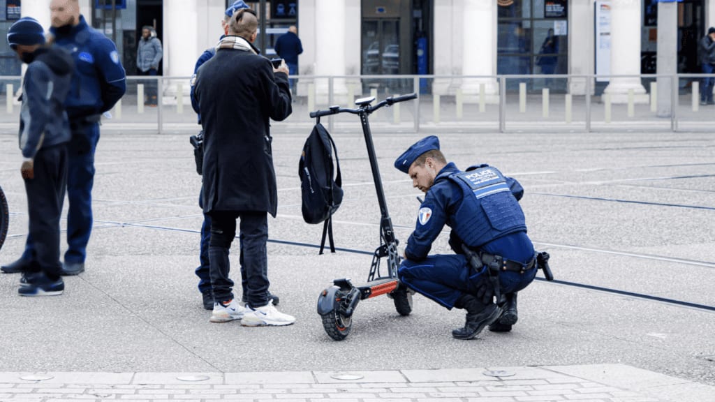 Contrôle des trottinettes à Montpellier : 13 verbalisations près de la gare