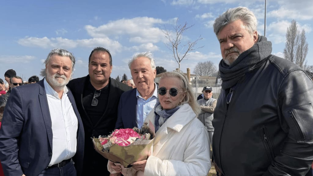 Marsillargues : la commune grave le nom de Louis Nicollin dans son patrimoine sportif