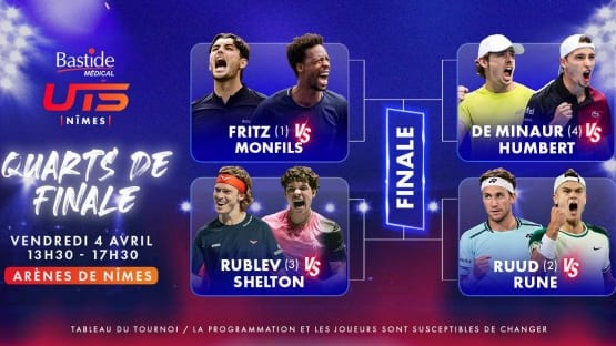 Nîmes : tournoi Bastide médical UTS, les quarts de finale dévoilés
