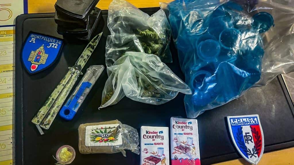 Montpellier : du cannabis découvert dans le plafond d’une cave de résidence à Figuerolles