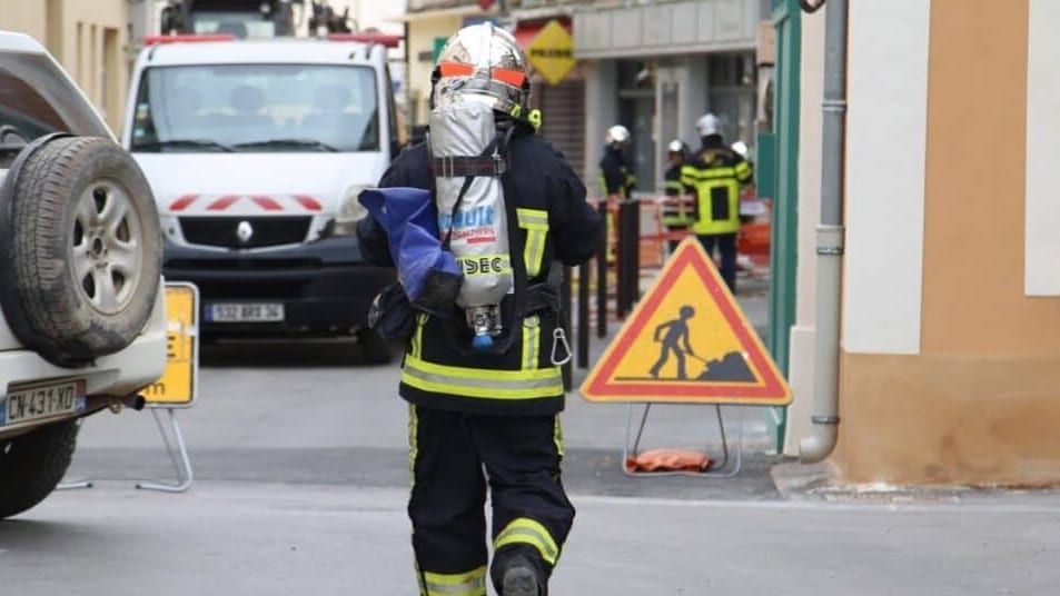 Hérault : les sapeurs-pompiers maîtrisent une fuite de gaz à Frontignan