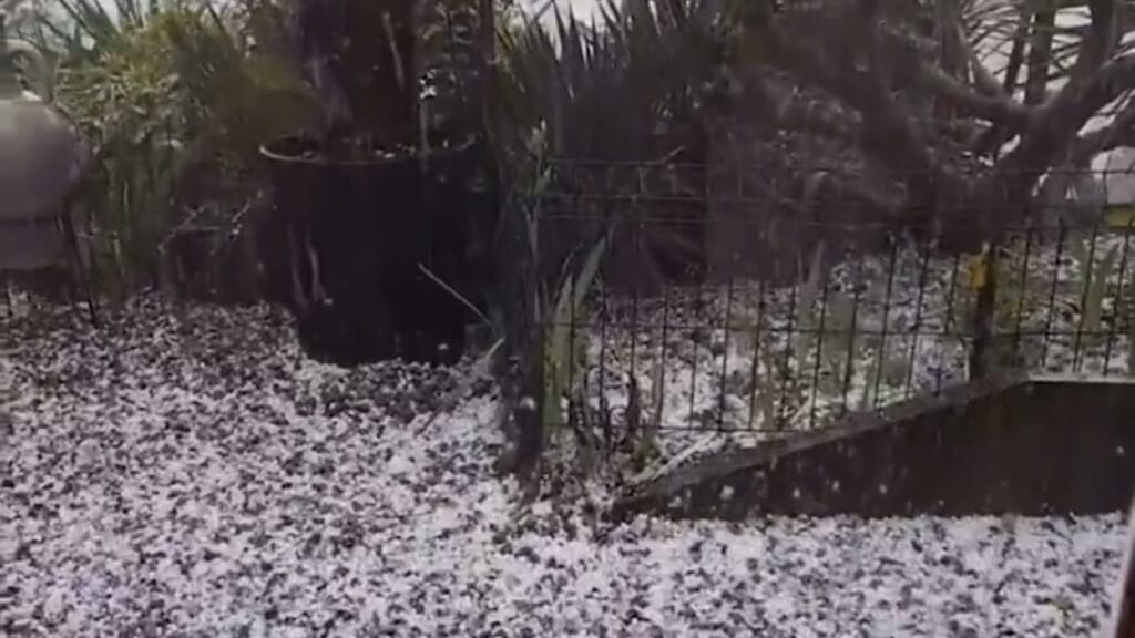 Météo : des orages de grêle frappent l’Occitanie ce samedi, les images