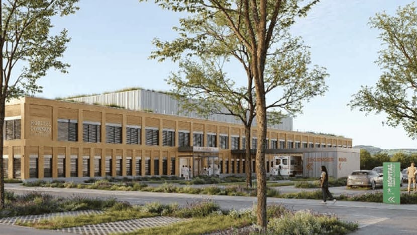 Aveyron : un futur hôpital franchit une étape clé avec la présentation des esquisses