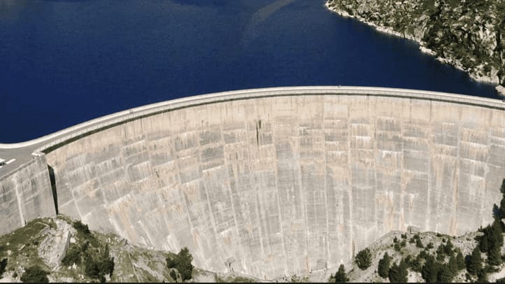 Occitanie : exercice de sécurité civile organisé au niveau de ce barrage