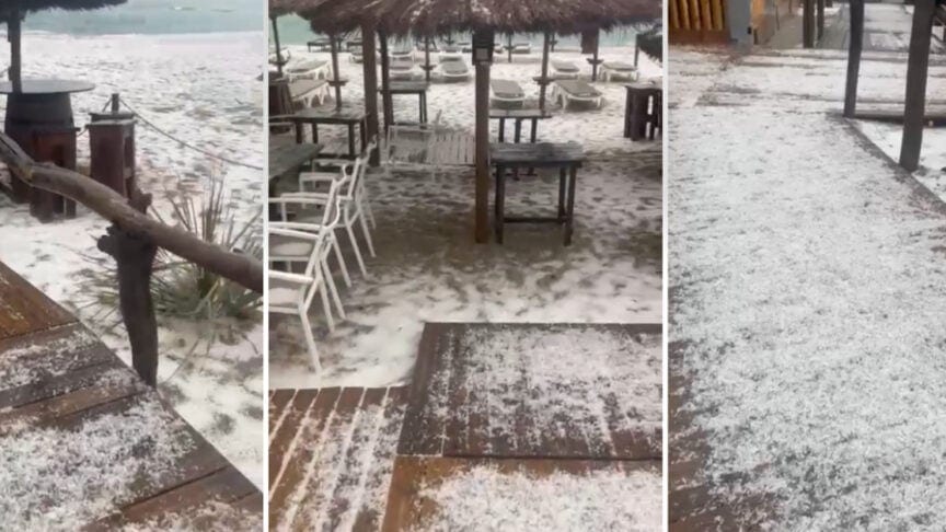 Météo : les images impressionnantes des orages en Occitanie