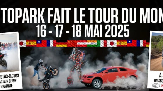 Aéroport de Montpellier : un partenariat avec « Motopark fait le tour du monde »