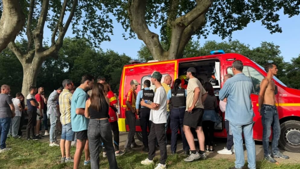 Gard : intervention des secours à la fête à Gajan