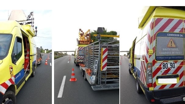 Vinci Autoroutes : un nouveau véhicule d’intervention percuté ce mardi matin