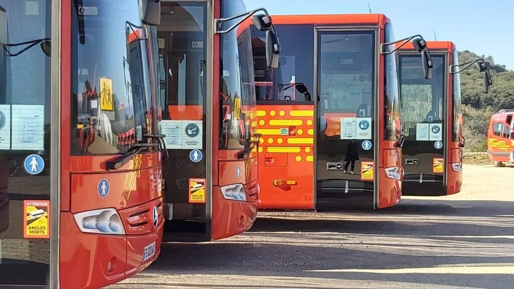 Hérault : grève des transports « Courriers du Midi », la circulation des bus perturbée