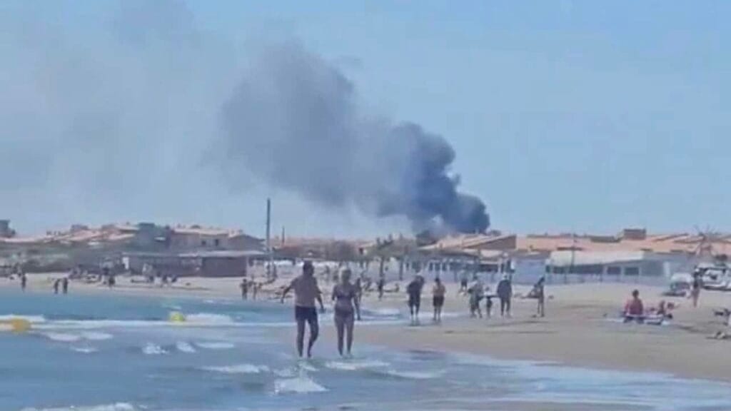 Hérault : important départ de feu au Grau d’Agde