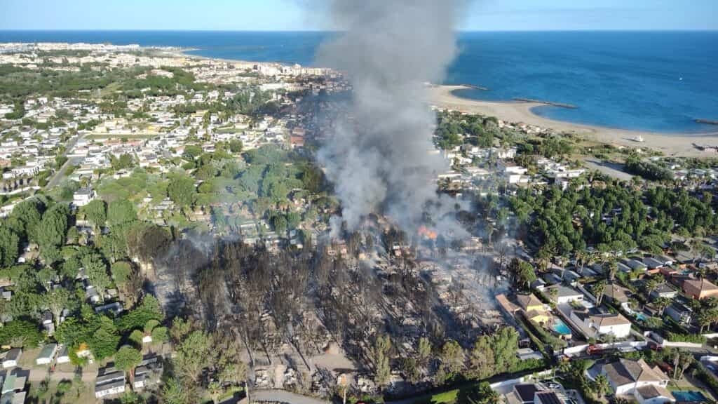 Incendie Agde