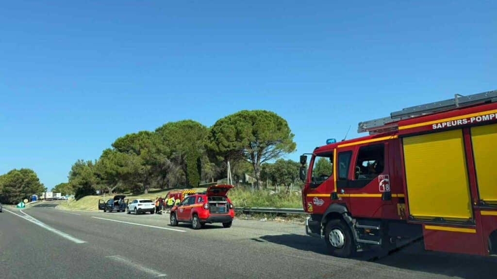 A9 : accident entre Nîmes et Montpellier, circulation difficile ce matin