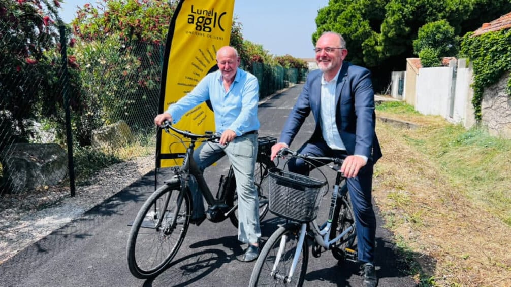 Lunel-Lunel-Viel : une nouvelle voie cyclable pour des déplacements plus sûrs et durables