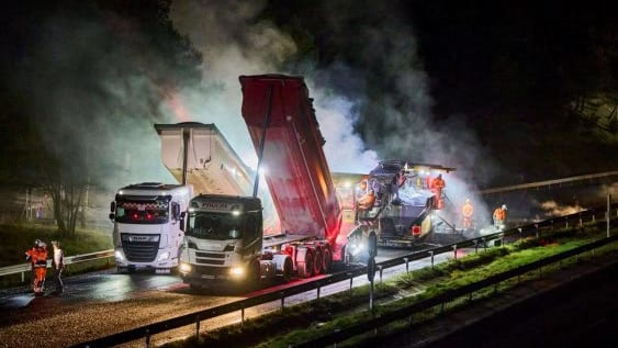 Vinci Autoroutes : des chaussées totalement rénovées sur l’A61