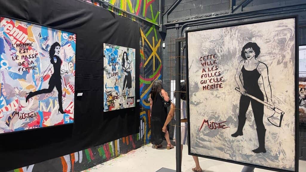 Montpellier : la street artiste Miss.Tic à l’honneur au musée Parcelle473