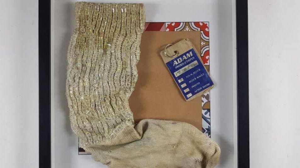Nîmes : une chaussette de scène de Michael Jackson aux enchères ce samedi