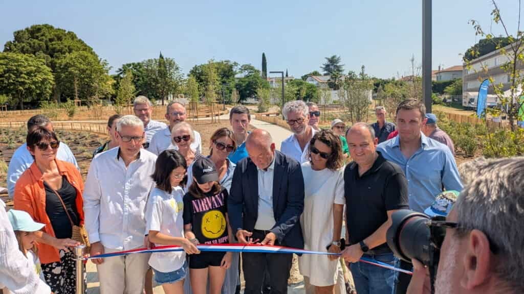 Castelnau-le-Lez : un nouveau parc voit le jour