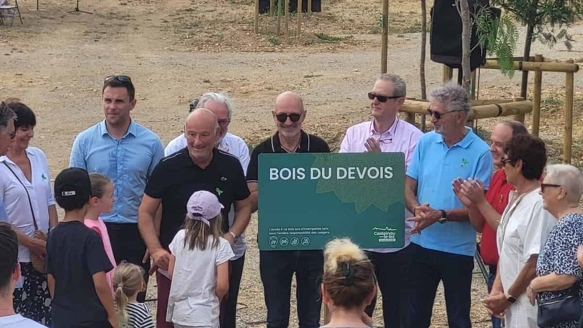 Castelnau-le-Lez : le bois de Devois, un nouvel espace vert pour respirer