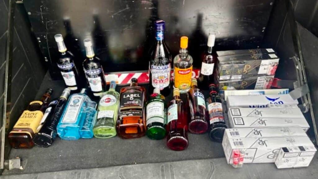Aude : la gendarmerie intercepte un chargement de tabac et d’alcool de contrebande