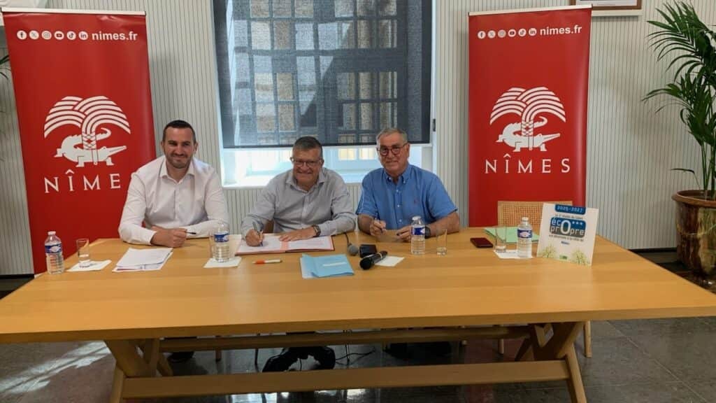 Nîmes : déchets abandonnés, un partenariat avec Citeo