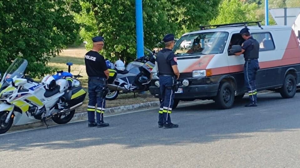 Aveyron : plus de 200 infractions relevées lors du premier contrôle routier estival