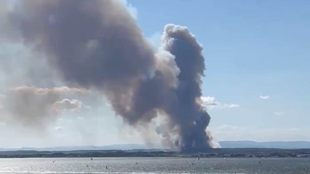 Hérault : nouvel incendie important en cours de mardi près de Pézenas