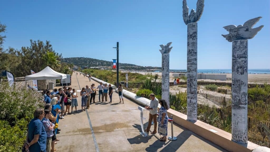 Sète Agglo : les Sentinelles silencieuses s’installent sur la promenade du Lido