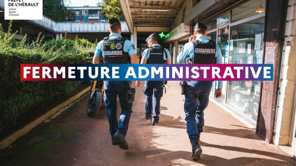 Hérault : nouvelle fermeture administrative d’un établissement