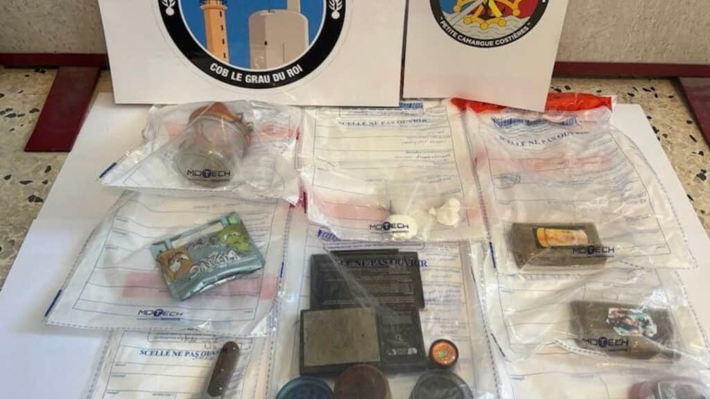 Gard : un réseau de drogue démantelé, saisie de cannabis et de cocaïne
