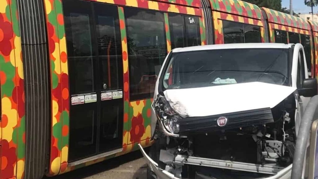 Montpellier : accident entre un tramway et un véhicule ce jeudi