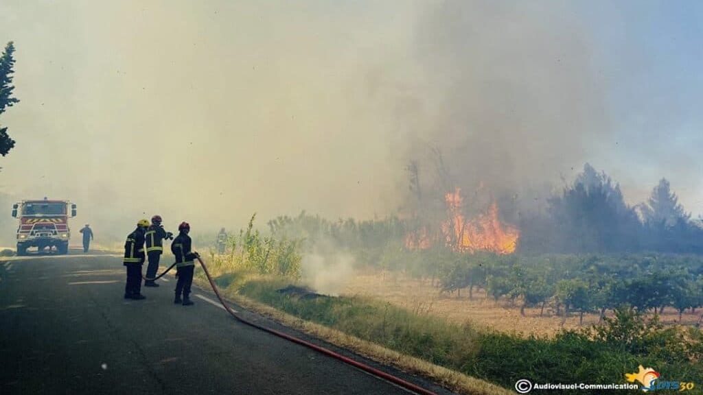 Gard : un véhicule abandonné s’enflamme, un hectare de végétation ravagé