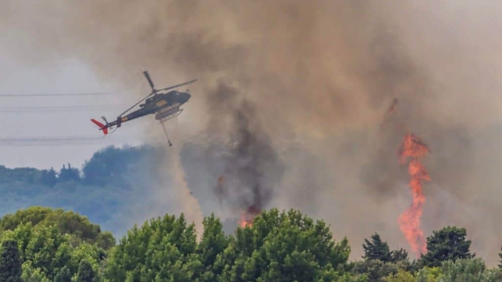 Gard : incendie en cours ce dimanche près de la vallée du Rhône