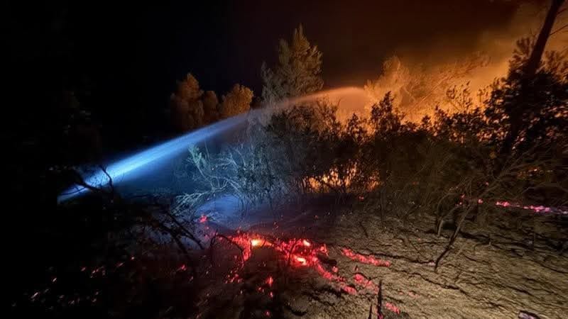 Aude : le feu est fixé mais pas encore maîtrisé