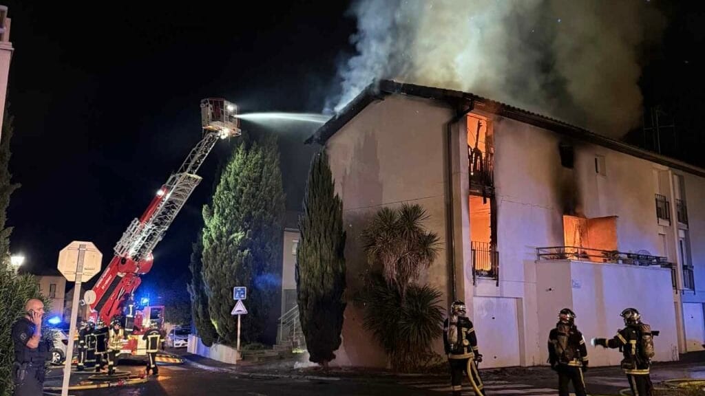 Hérault : incendie d’habitation en cours ce samedi soir à Boujan sur Libron