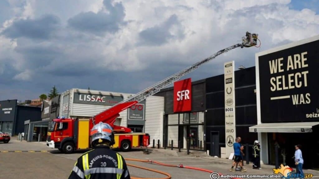 Gard : un feu de détritus à Alès mobilise les pompiers ce mercredi