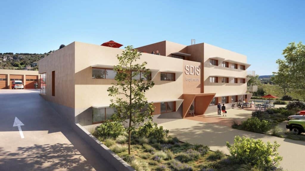Gard : la future caserne de Roquemaure se dévoile