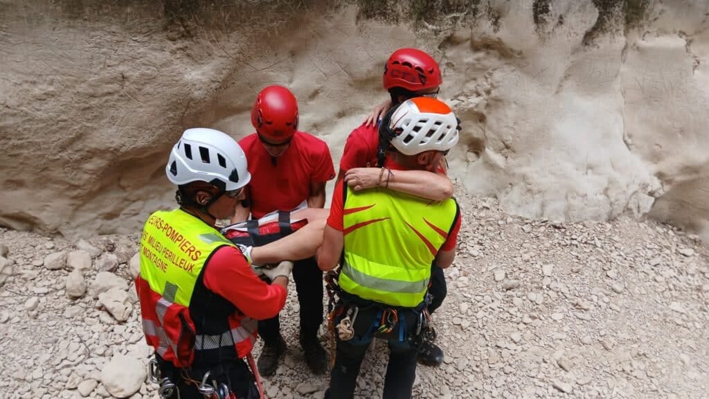Gard : une femme blessée dans les Concluses de Lussan et transportée par hélicoptère