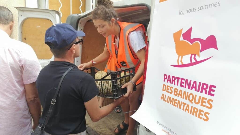 Nîmes : près de 3 tonnes de marchandises distribuées par la Table Ouverte