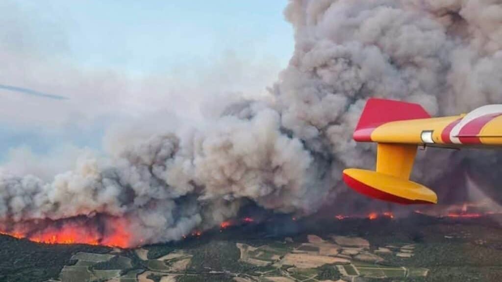 incendie dans l'Aude