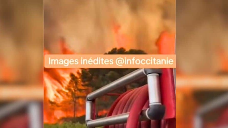 Aude : découvrez les images inédites au cœur de l’incendie