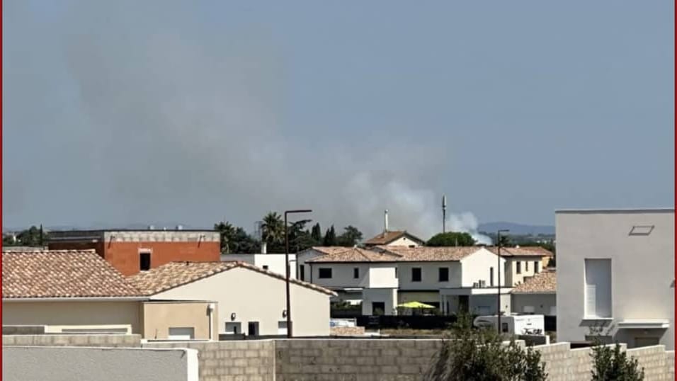 Hérault : nouvel incendie en cours ce jeudi près de Sauvian