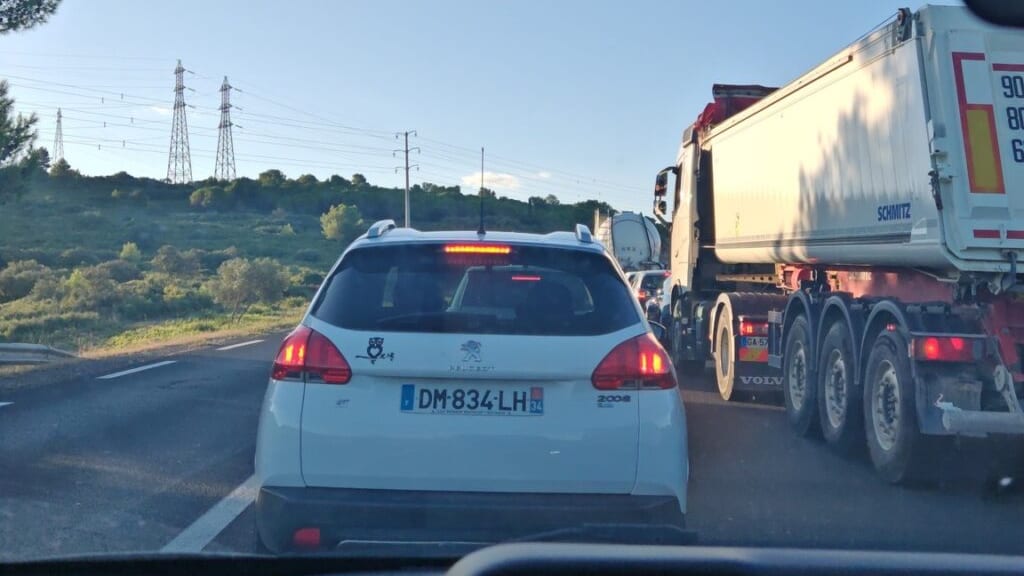 Sète : entrée et sortie complètement bloquées