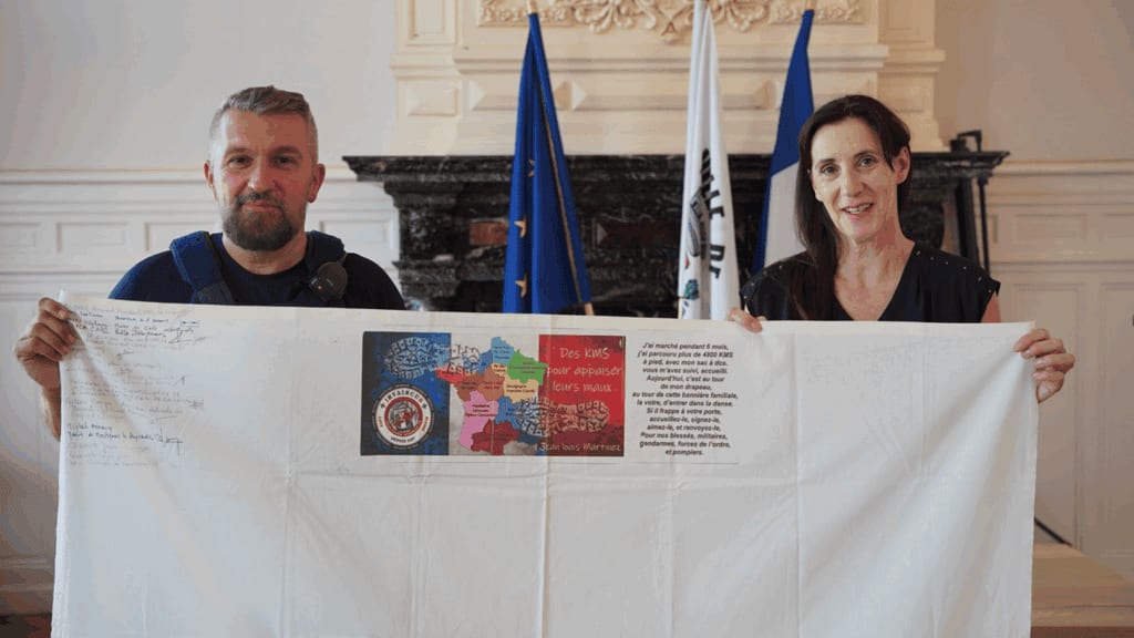 Frontignan : une action symbolique pour les blessés traumatiques de France